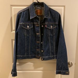 Levi’s dark denim jacket